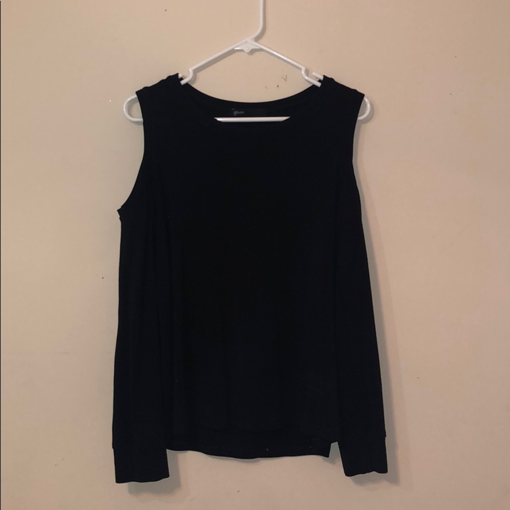 Gibson women’s cold shoulder sweater